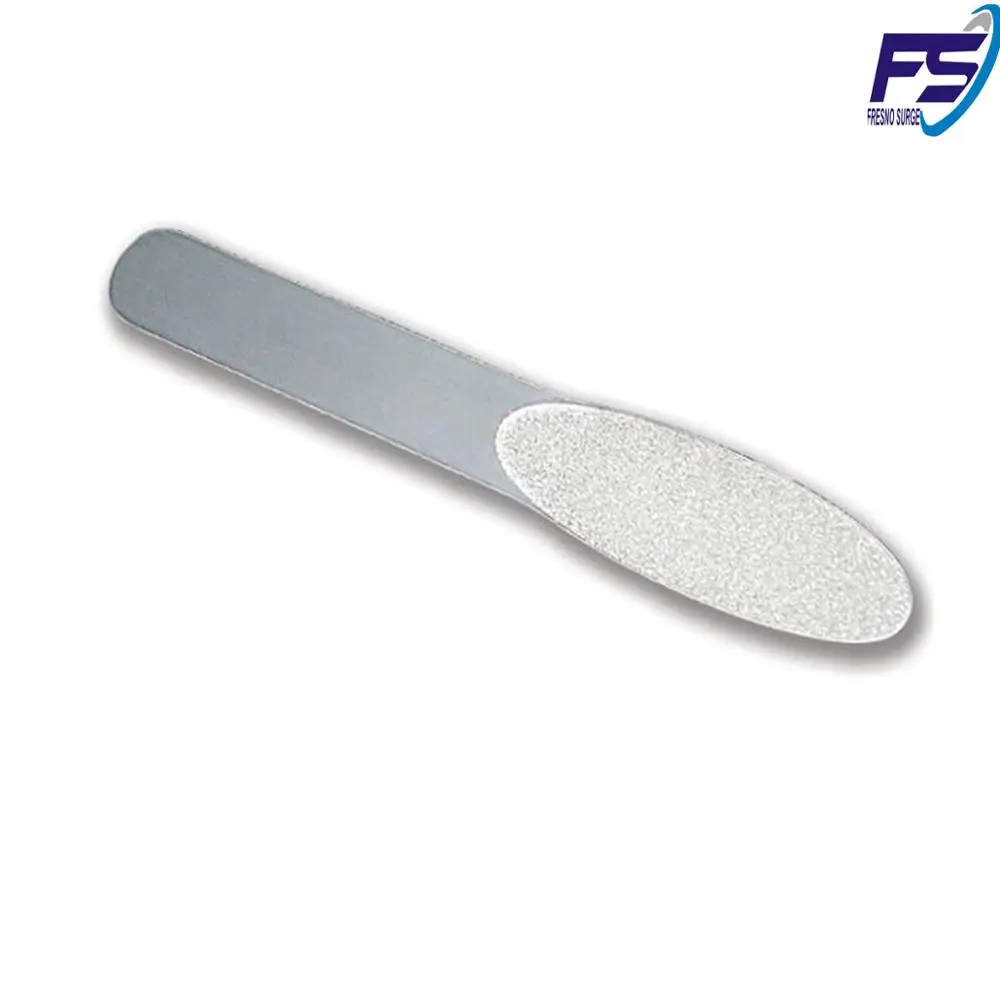 Customized High Quality Emery Board Half Moon Zebra Nail File OEM Silkscreen Logo Printed Nail File for Home Salon Manicure Tool