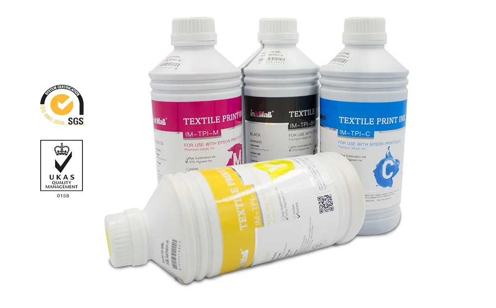 Inkmall Anti- Wash And Rub Discharge Ink For Dtg Printer With Epsn Dx6 Piezo Nozzle