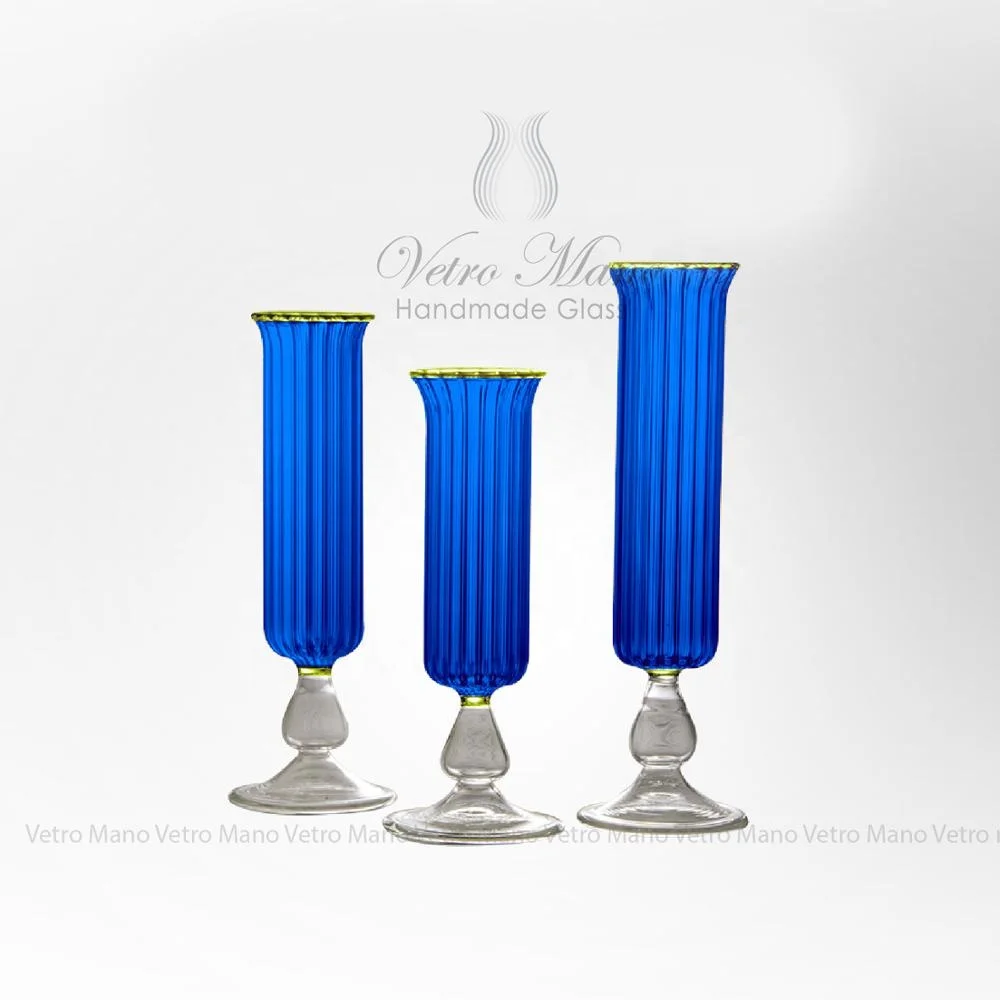 Blue Decorative Vase Set