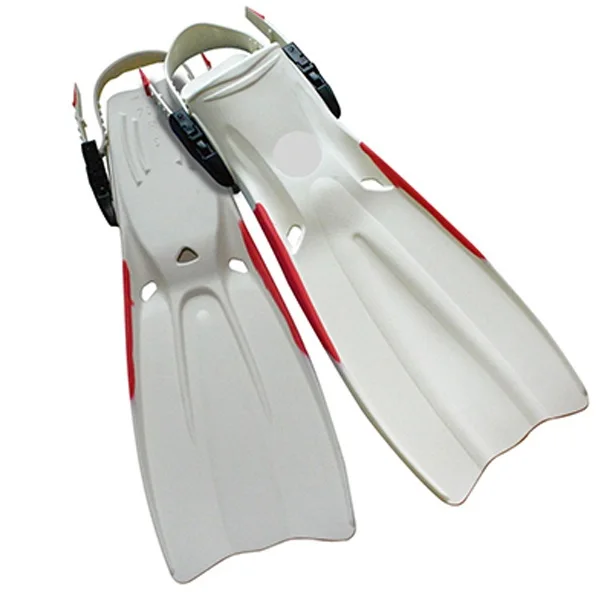 Long Rubber Blade And Plastic Buckles For Scuba Swimming Diving Fins