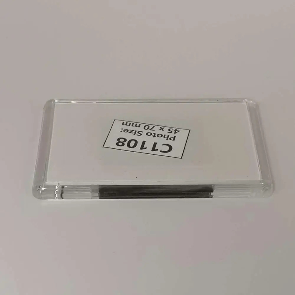 Bestselling STARWOOD#C1108 45*70mm Rectangular photo fridge magnet