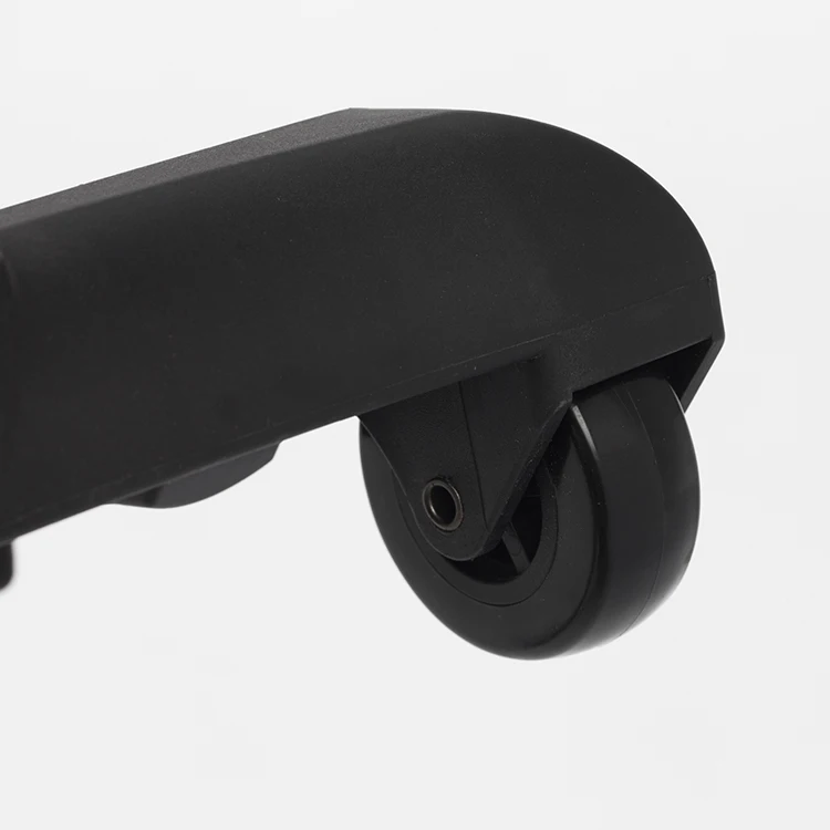 Telescopic Luggage Aluminum Single Trolley Handle With Wheels Travel Bags Handle Parts For School Bag Backpack