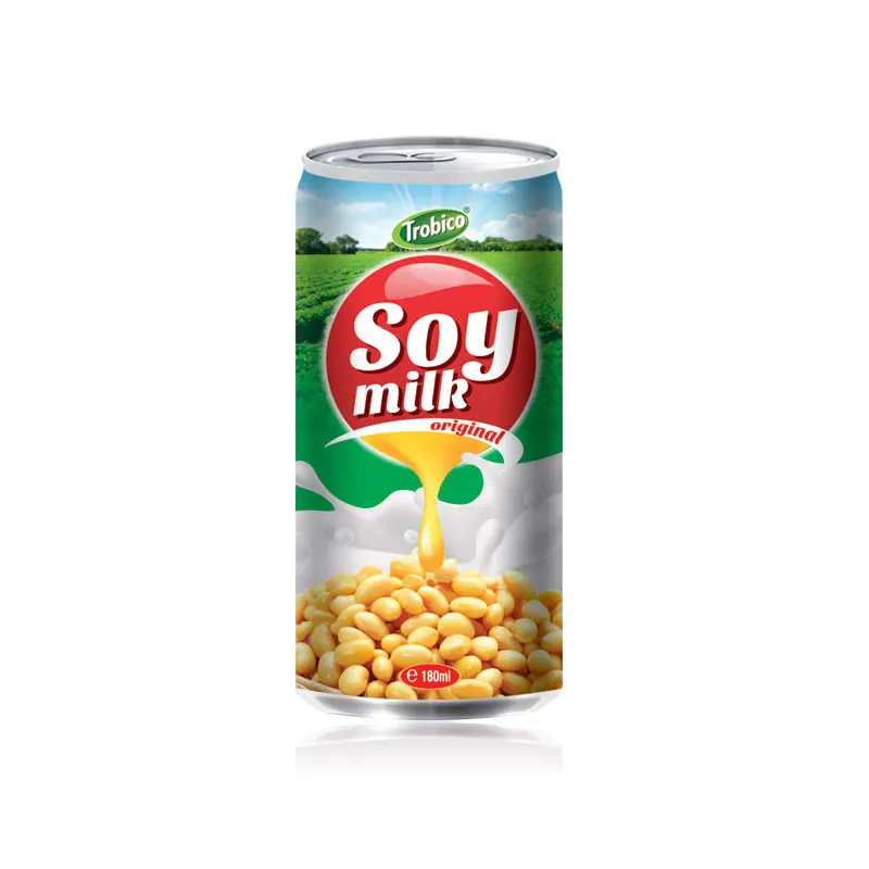 
Wholesale Trobico Brand 330ml alu can Soya Milk Drink 