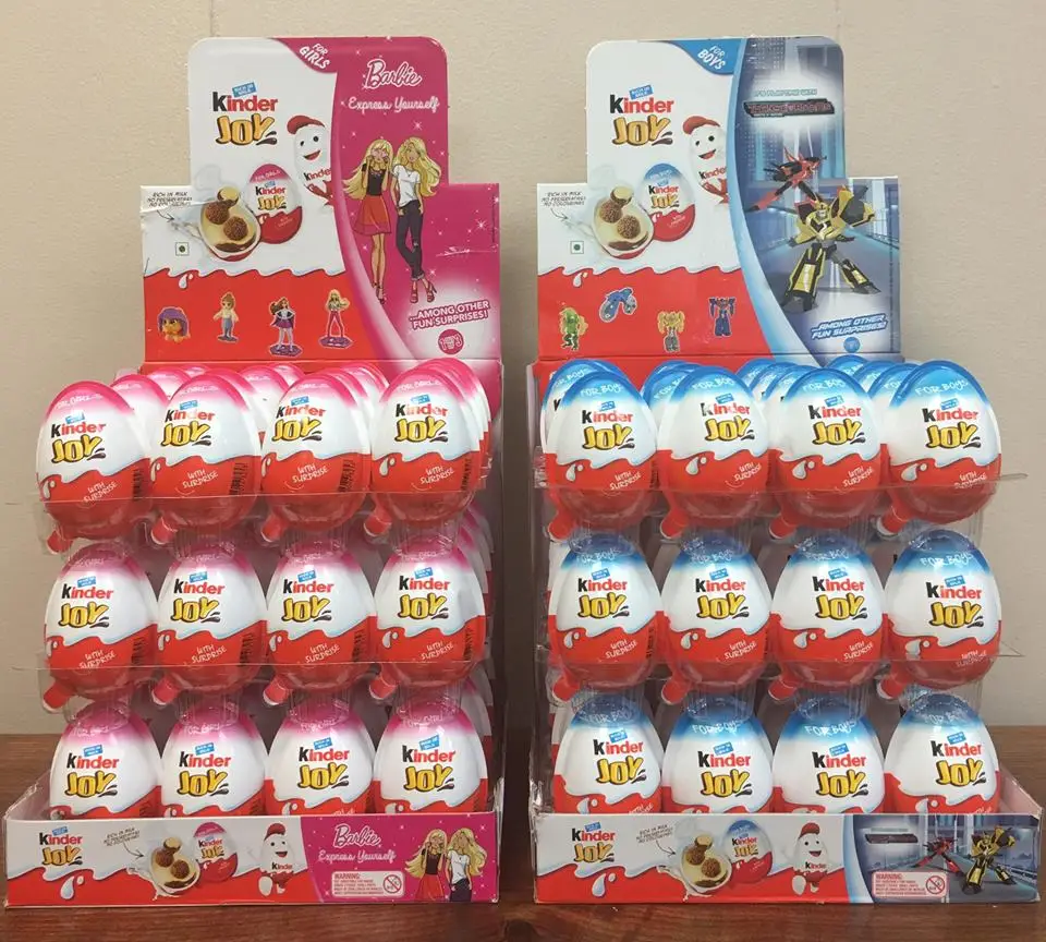 Ferrero Kinder Surprise/Kinder Joy/Kinder Buenos Chocolate