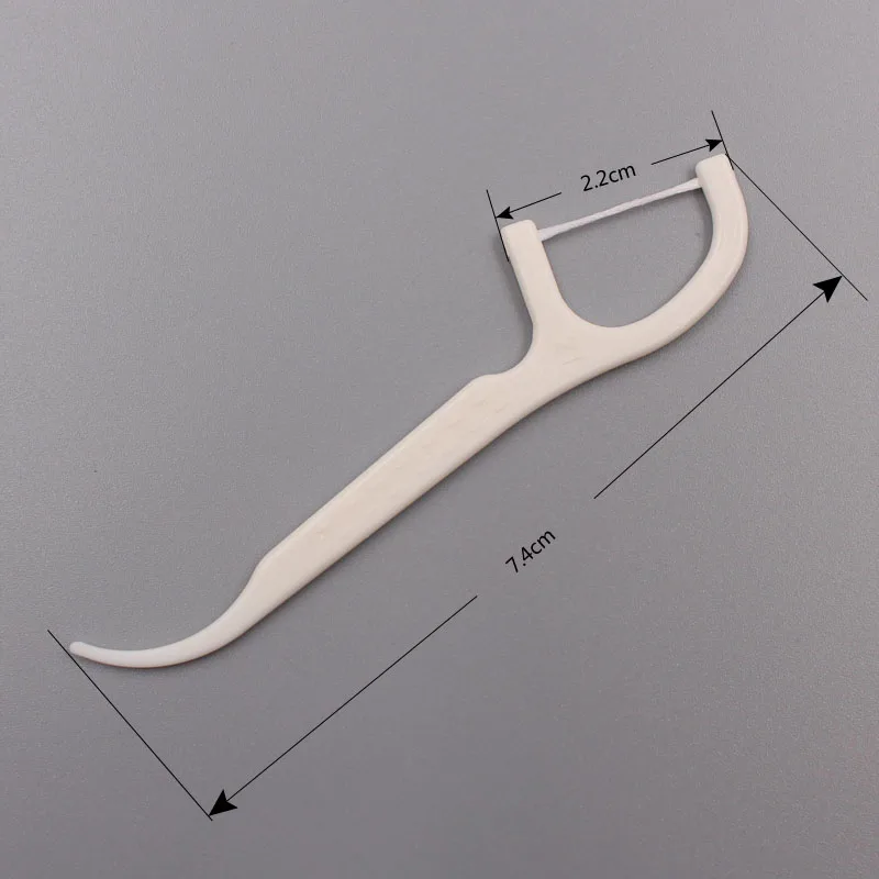 Floss Pick Manualfacture UHMWPE Thread Registered Dental Floss Picks Individually Wrapped