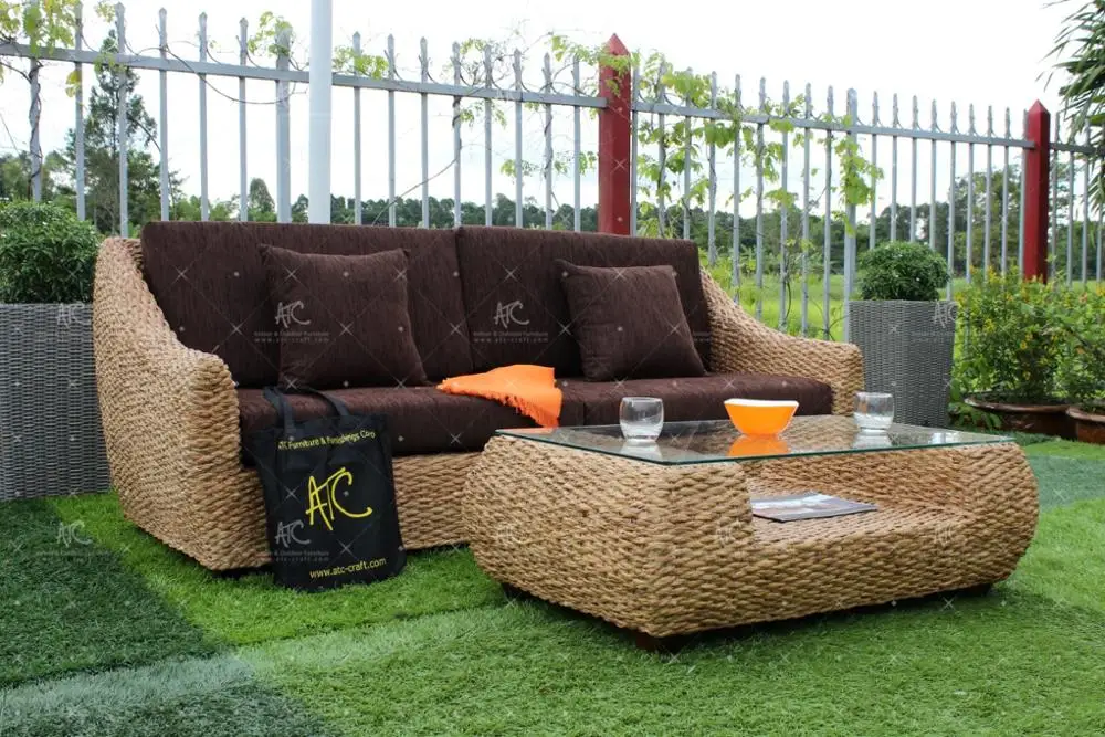 Moroccan Inspired Living Set from Hyacinth Indoor Furniture