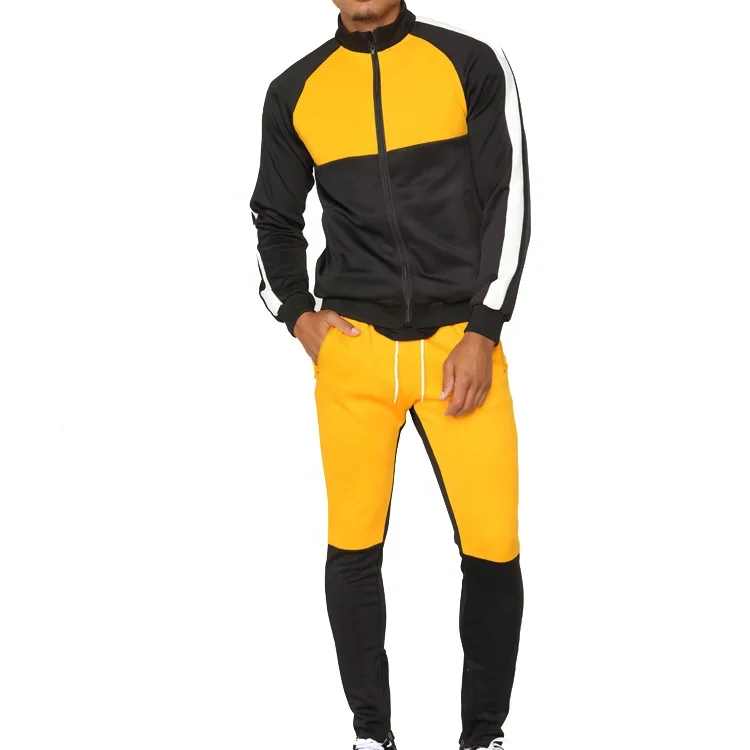 Wholesale Custom Size Color Full Tracksuit For Men jogging Sports Trending Casual Winter Two pieces Suits FSW-5373