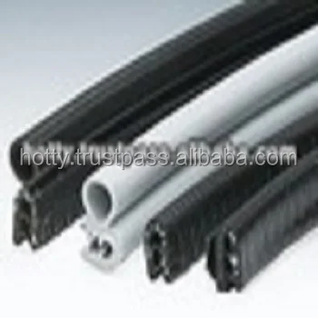 Wine cellar door silicone sealing trims easy with SUS metal clip