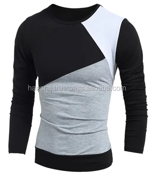 Round neck full sleeve t-shirts