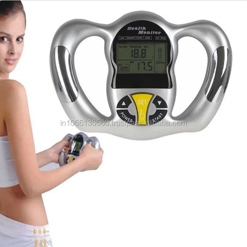 
2017 Health Monitor BMI Meter Handheld Tester Calculator Digital Body Fat Analyzer for weight loss 