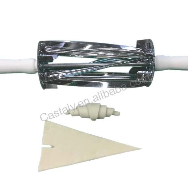 High Efficiency Bakery Tools Stainless Steel Croissant Making Roller