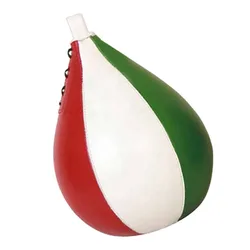 Leather Speed Ball & Swivel Boxing Punch Bag Punching Training MMA Speedballs