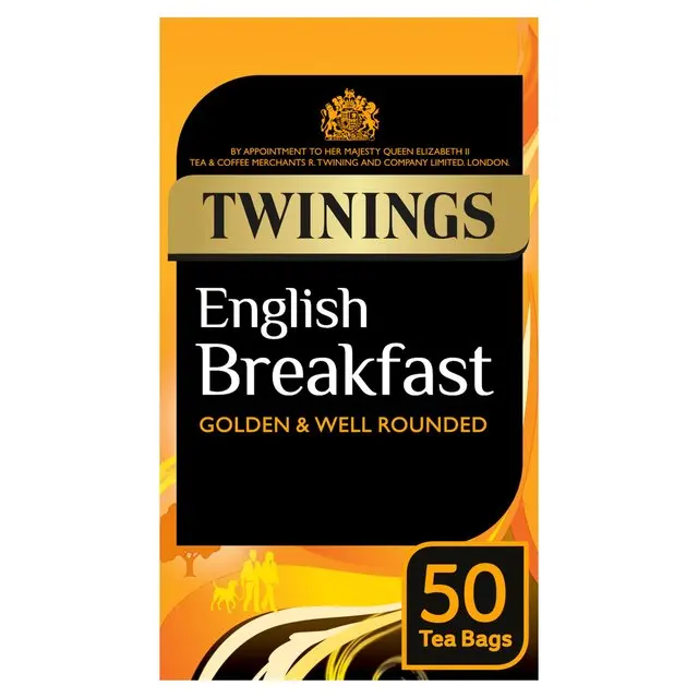 Twinings - English Breakfast Tea - Retail Packaging