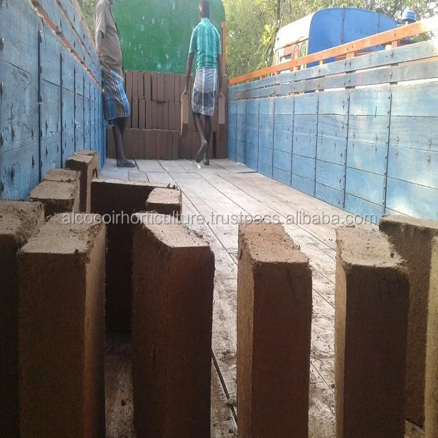 Coco Peat + Coconut Husk Chips using for Farms