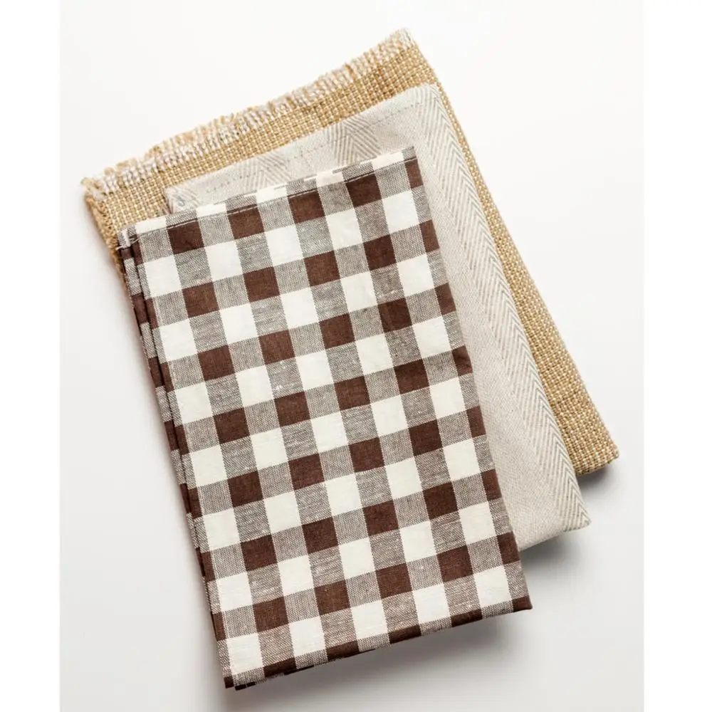 Tea Towel Fabric Organic wholesale linen cotton  kitchen tea towel Personalized soft cotton Exporter in India..