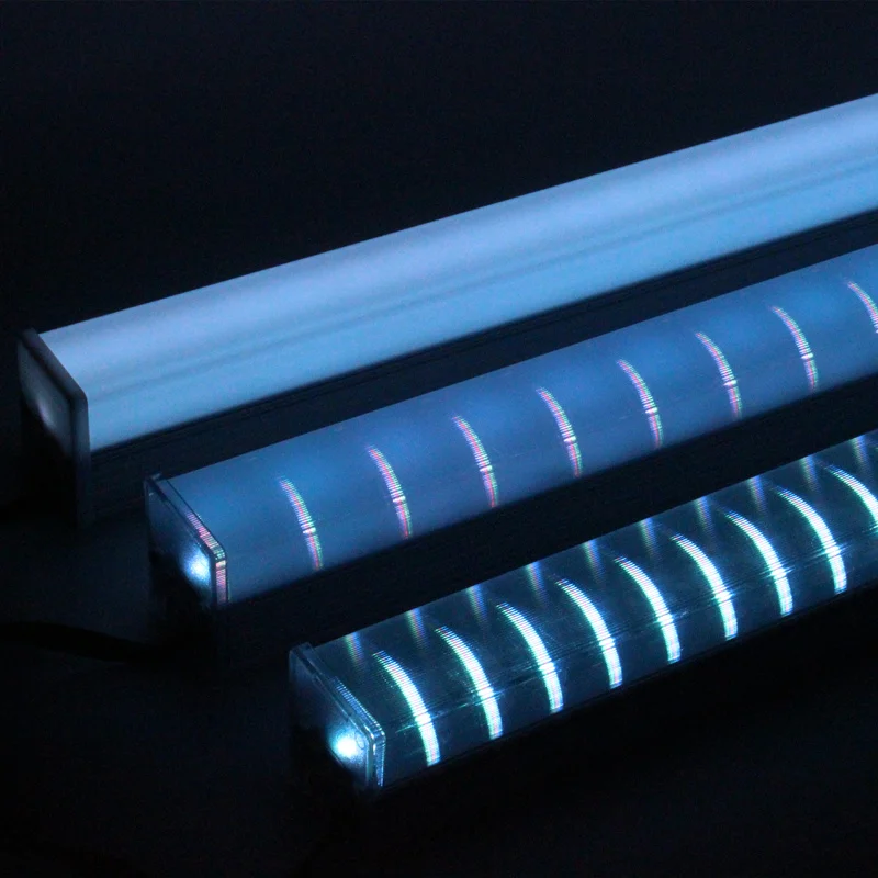  Водонепроницаемая линейная цифровая трубка DMX RGB с алюминиевым корпусом