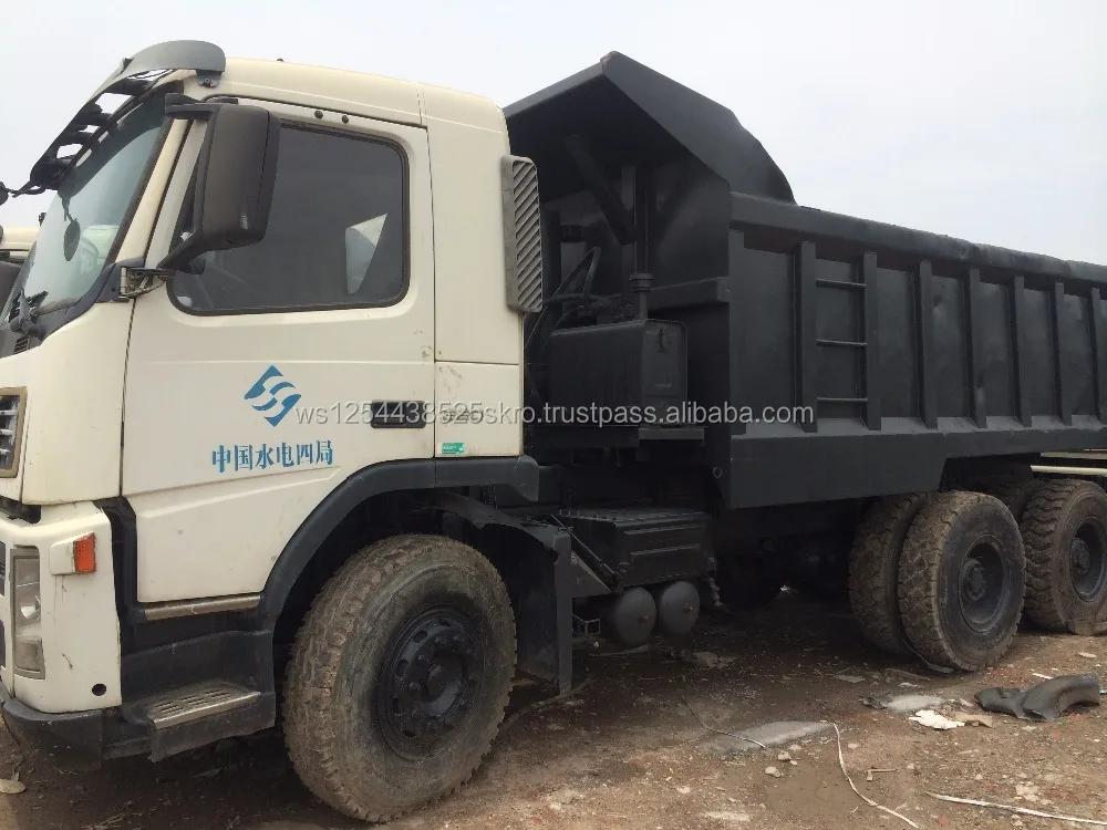 south korea made used volvo dumper truck for sale