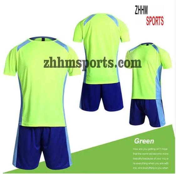 
DIY Print Brand New Football Kits Men Soccer Training Jerseys 