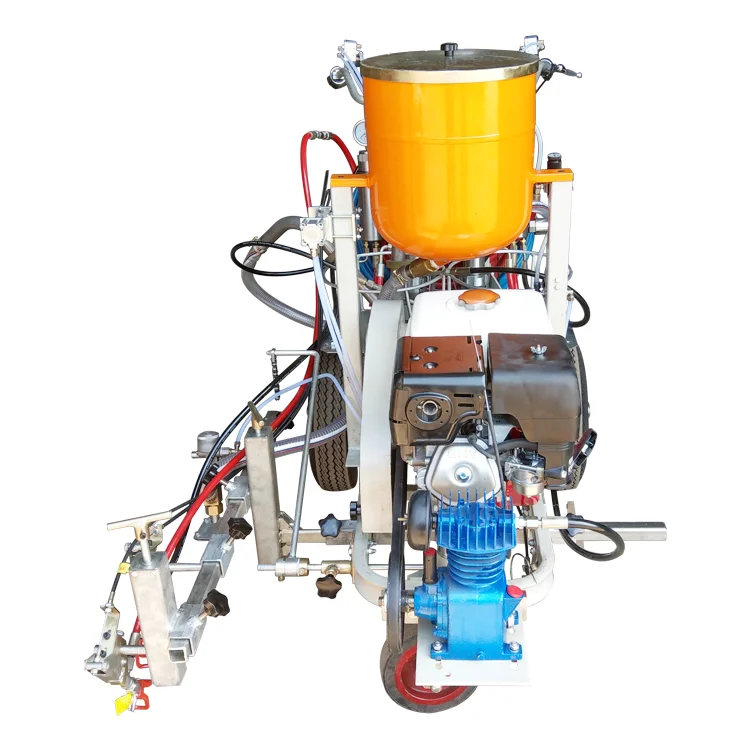 
Двухкомпонентная машина для маркировки дорог с холодной пластиковой краской 