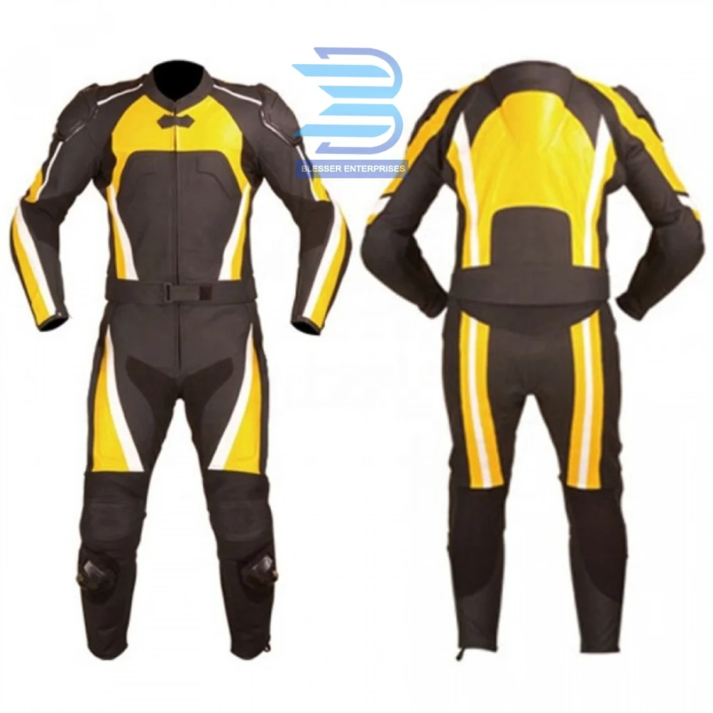 New Men Casual Motorbike Vest Waistcoat Vest Motorcycle 100% Cowhide Leather Full Safety Motorcycle Road Racing Suit