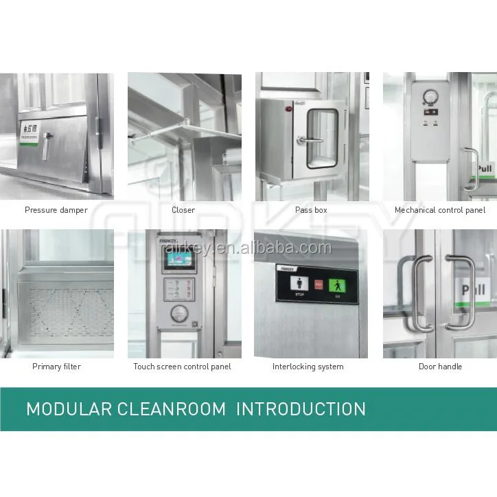 Modular laboratory clean room