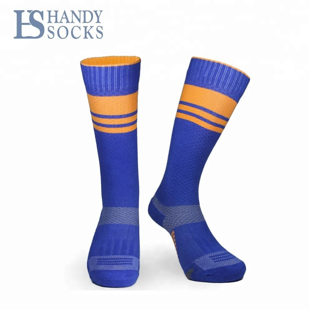 
Custom soccer cushion best compression wholesale knitting socks 
