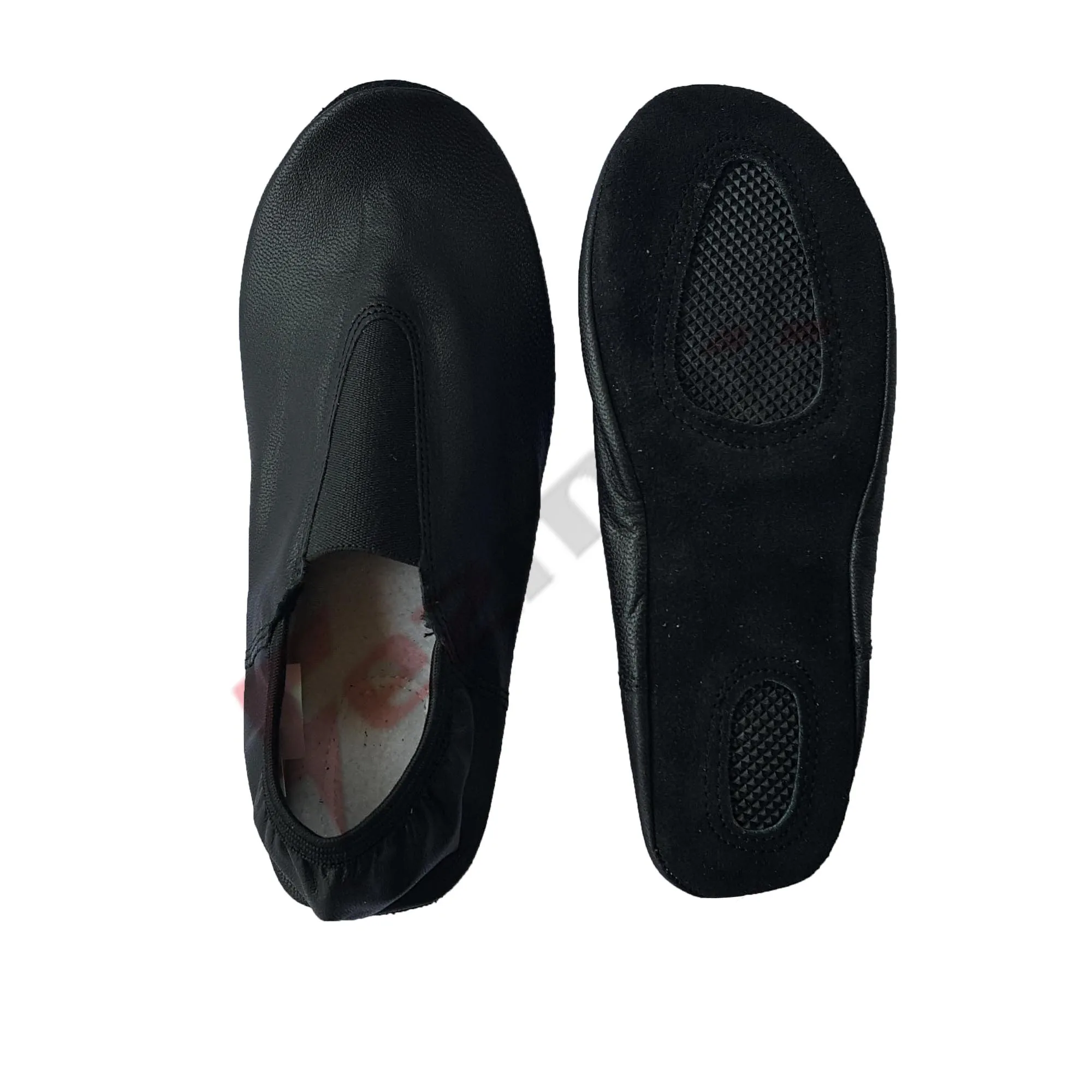 Gymnastic Black Leather Shoes Top Quality For sale