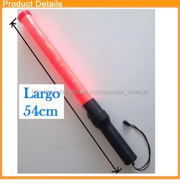 length 54cm led red color Signal control traffic bastone flasher