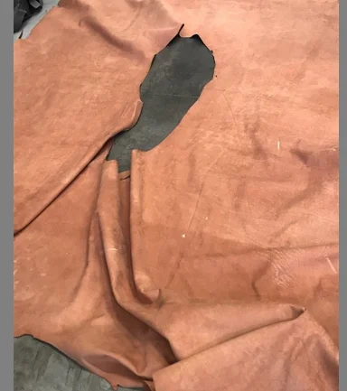 
leather crust for lining (inside shoes) 