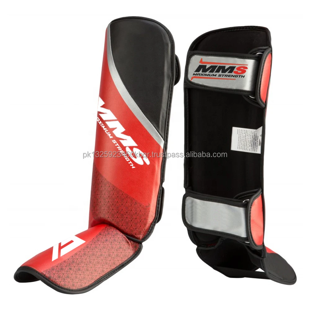 Top Quality Leather shin guard Boxing Muay thai Kick boxing