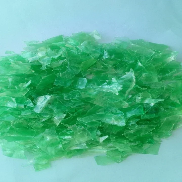 Холодная и горячая стирка ПЭТ бутылочки хлопья обрезки пластиковые прозрачные зеленые белые синие CAS упаковка смешанные цвета лента форма вода оригинальный лист