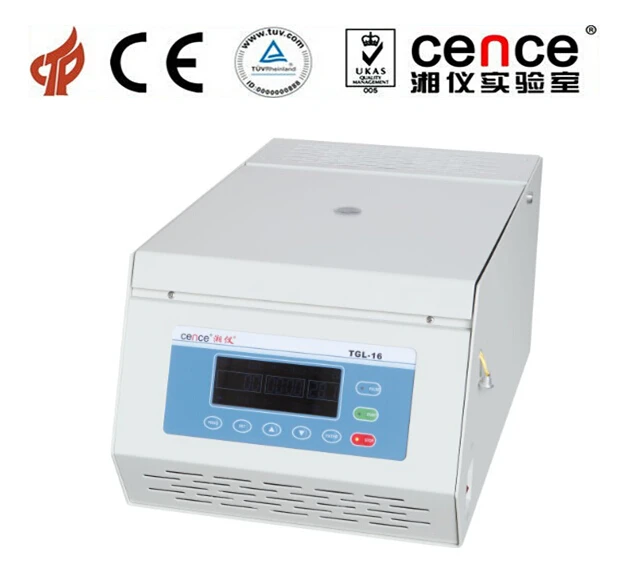 TGL-16 Design for PCR instrument Tabletop High-speed Refrigerated Centrifuge