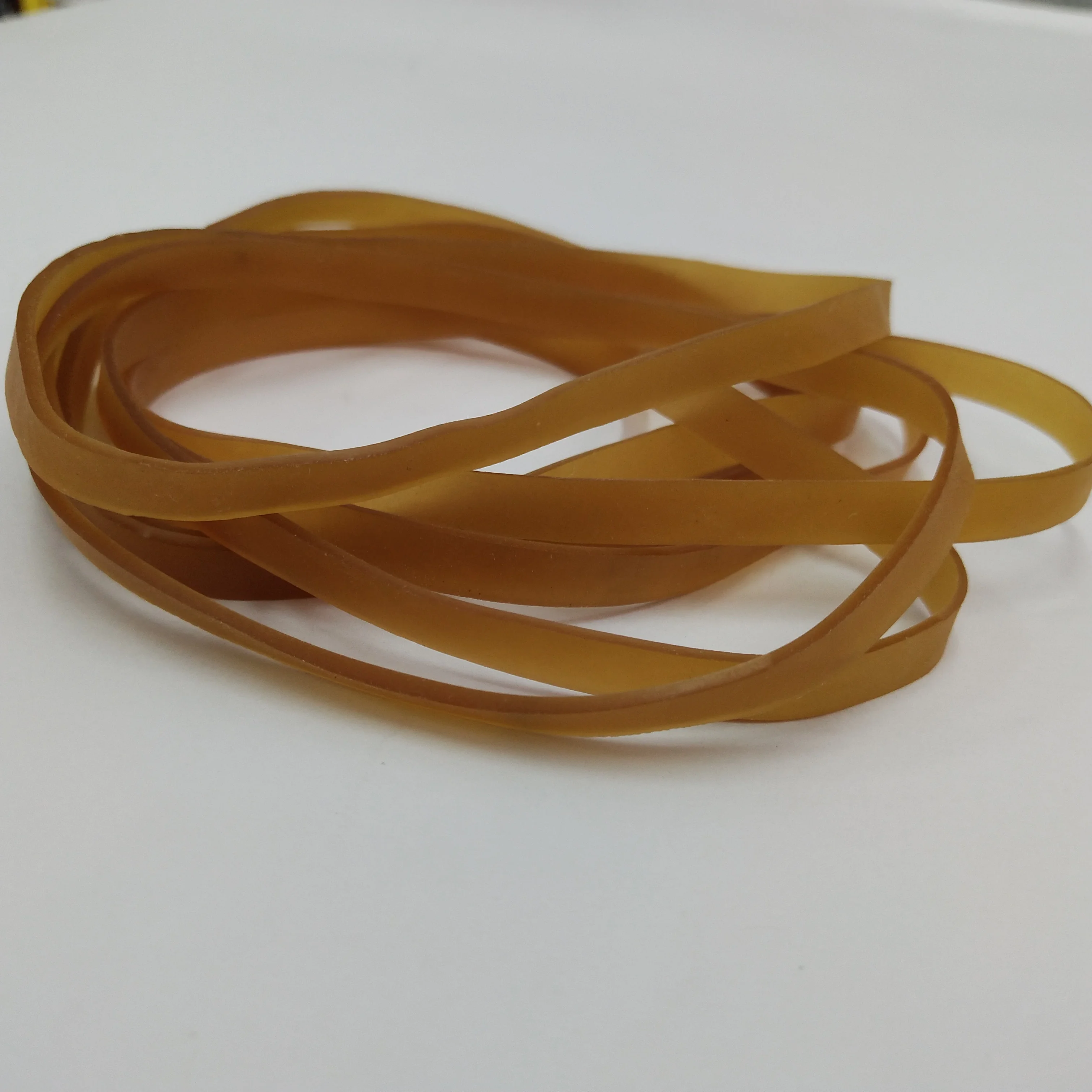 Широкие резинки 100% натурального цвета