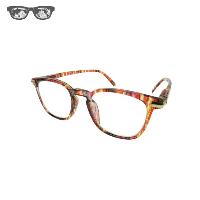 Mens metal spring hinge prescription eye glasses frame