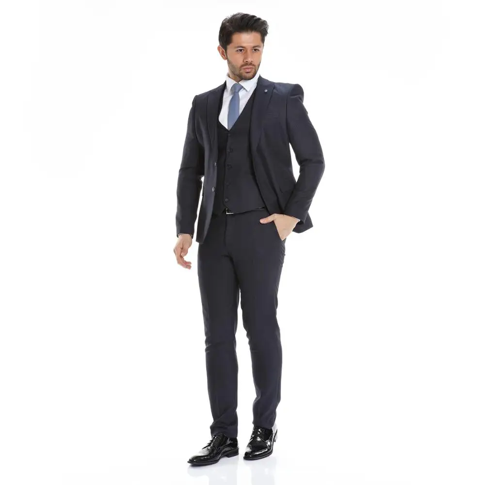 
Custom Made Italian Style Men Luxury Suit Fashion Stylish Business Suit 