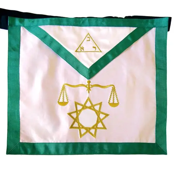 Masonic Fraternal Scottish Rite 8th Degree Intendant of the Building Regalia Apron High Quality Cheap Prices Bulk and Wholesale