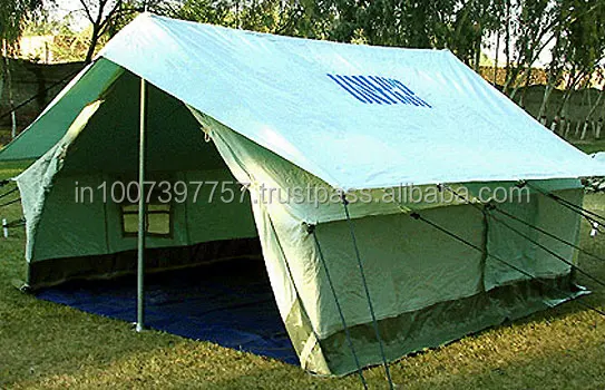 Single Fly Single Fold Tents , Relief Tents , Tarpaulin exporter india