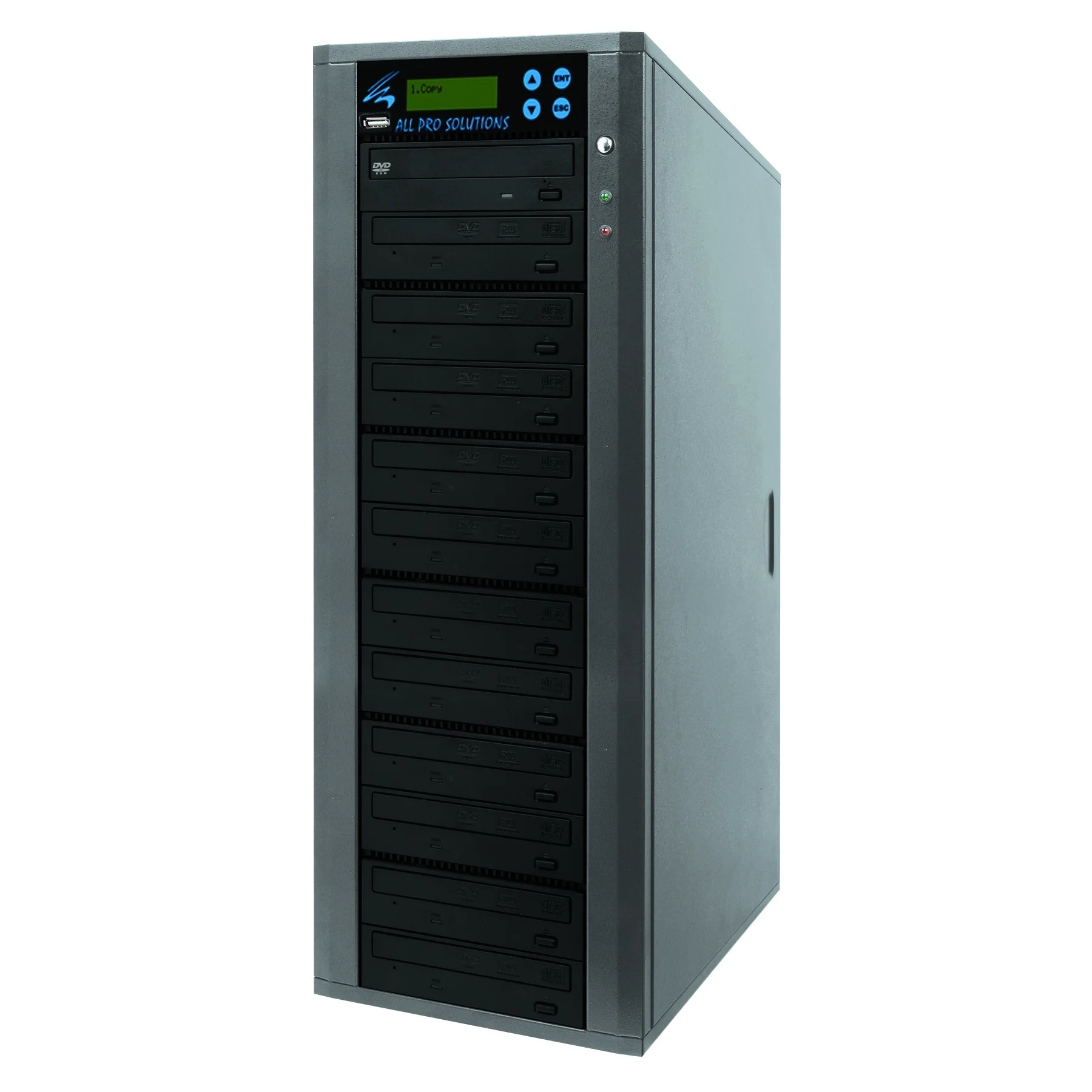 USB Flash Memory Copy to CD DVD Disc 1 to 11 Duplicator Copier Machine