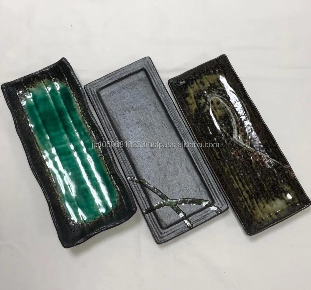 Wholesale dishes party ceramic tableware for sushi made in Japan