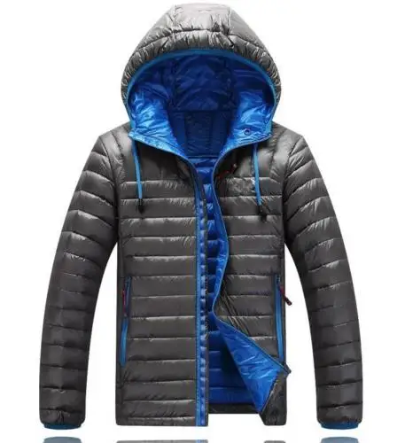
Новые мужские пуховики с капюшоном, зимняя верхняя одежда, теплые удобные повседневные пальто 