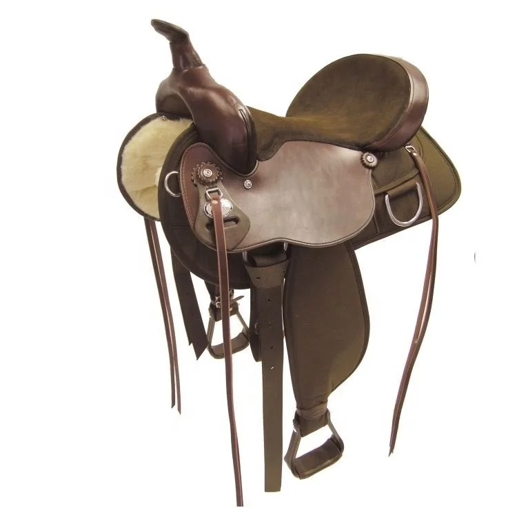 Equestrian Flex Tree Western Saddle Factory Supply  Saddle Premium Grade Equestrian Flex  Standard Quality Tree Western Saddle