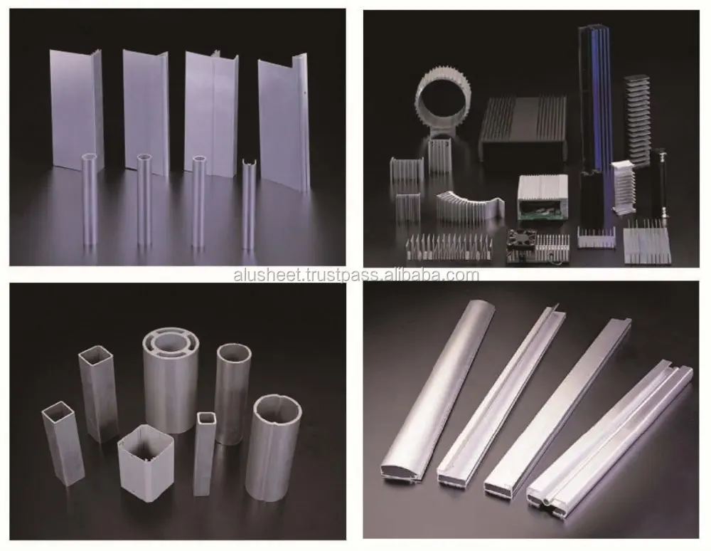 High quality Korean Aluminum Tube(Pipe) & Aluminum Profile