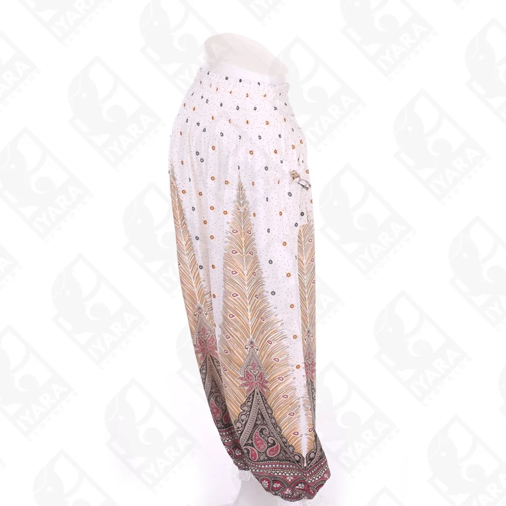 Thai Aladdin Gypsy Hippie Boho Harem Yoga Pants with pockets