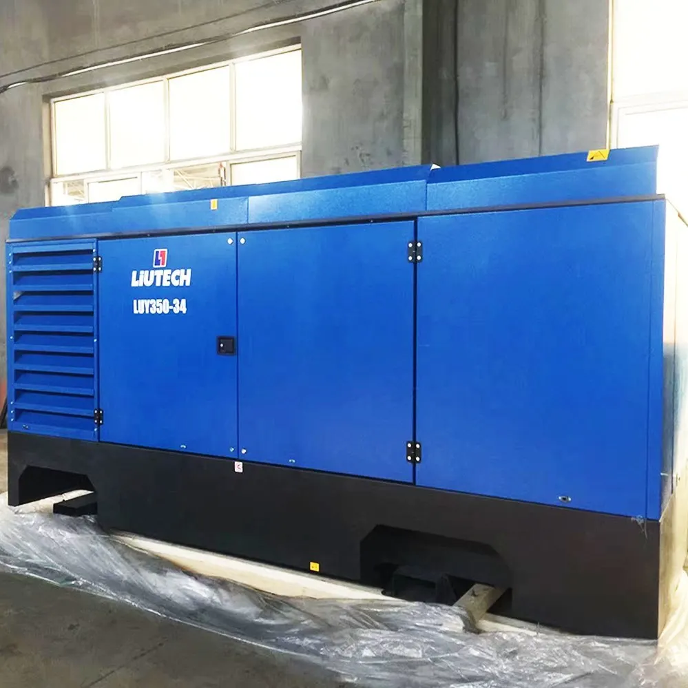  Высокоэффективный воздушный компрессор 80 бар с роторным винтом 200hp по хорошей