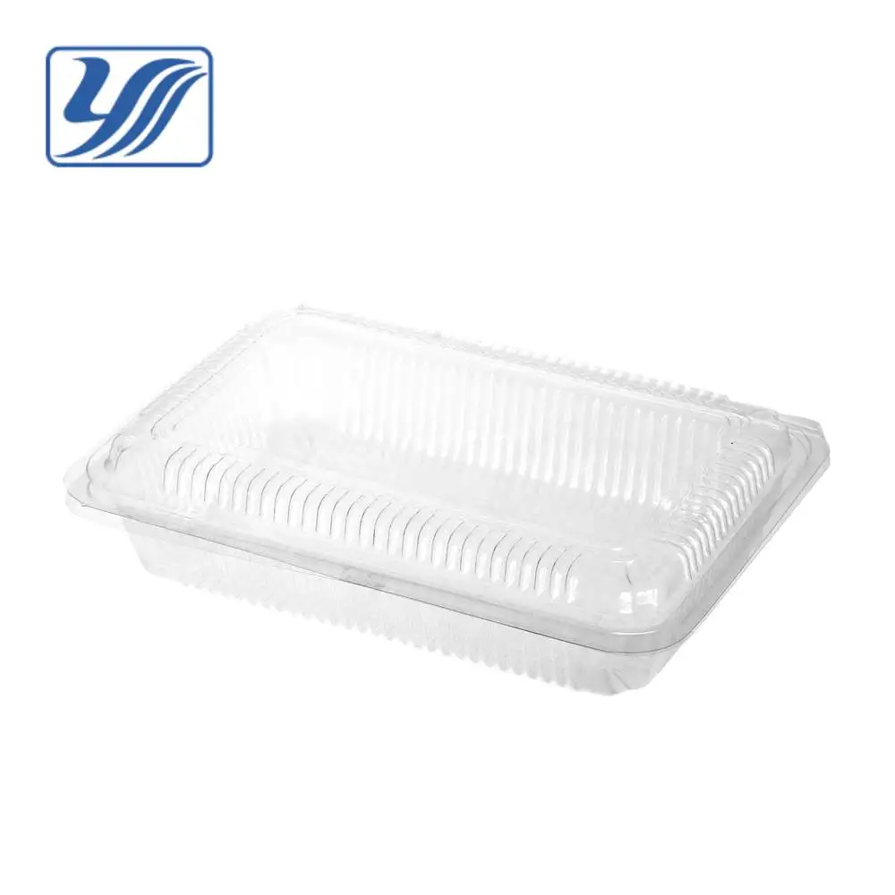 
Disposable OPS clear plastic food container 