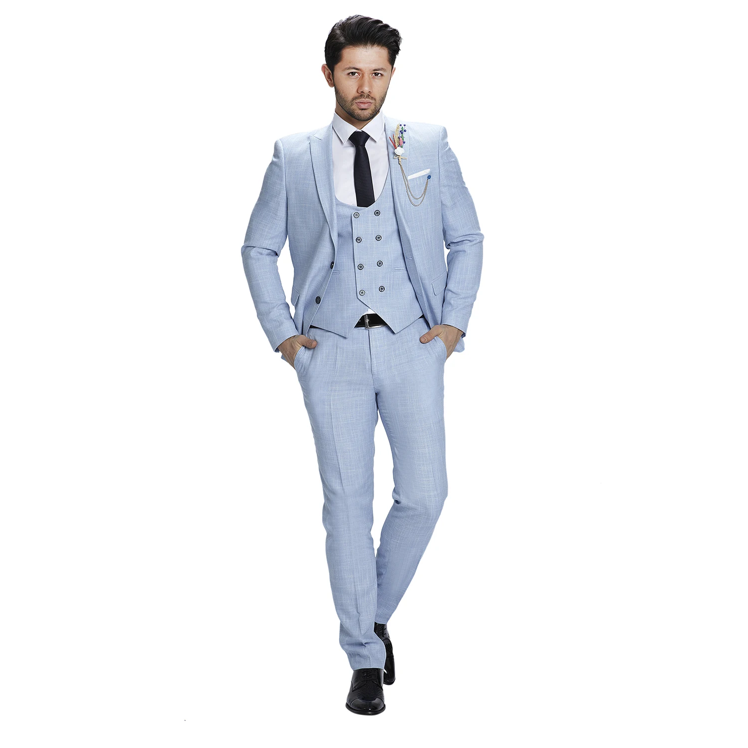 Latest Design New Fashion Luxury Cheap And  High Italian Quality Custom Suit For Men whosale