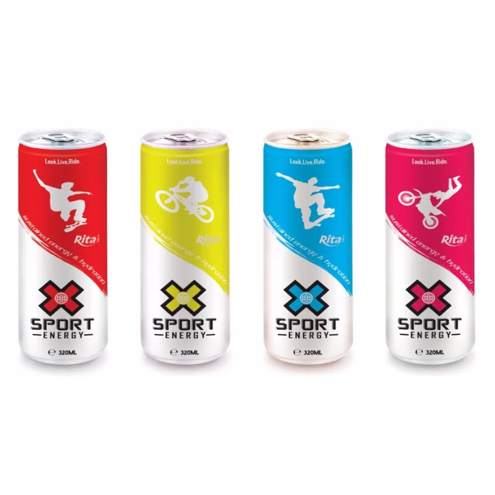 Canned Energy Drinks Vietnam Factory 250ml in can