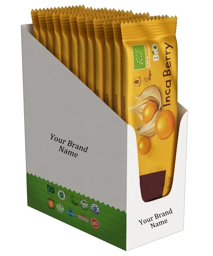 Organic Vegan Raw Bar Inca Berry | Private Label | Wholesale | Bulk | Made in EU