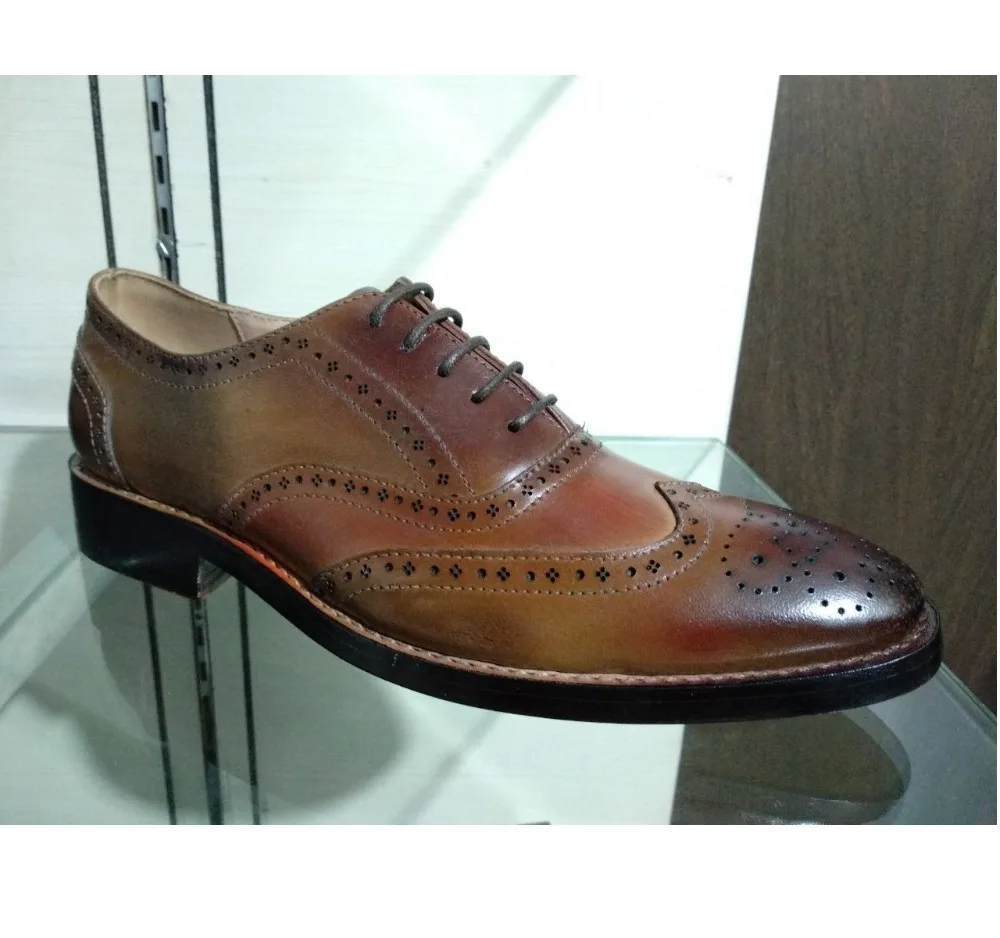 
GOODYEAR WELTED 100% HANDMADE FULL LEATHER SHOE 