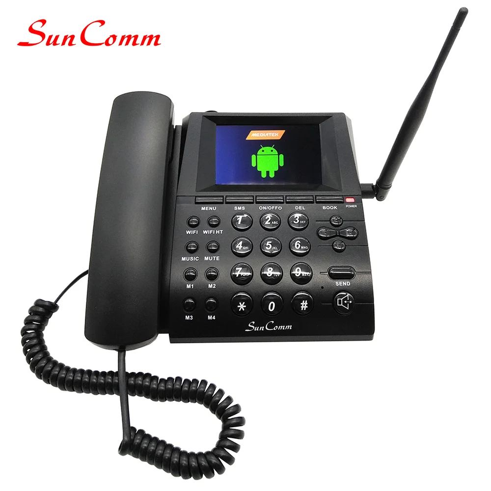  office telephones 4g lte wireless desktop phone